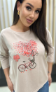 Bicycle blouse 243 Beige
