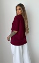 T-shirt MINIMAL TS374 Bordo