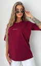 T-shirt MINIMAL TS374 Bordo