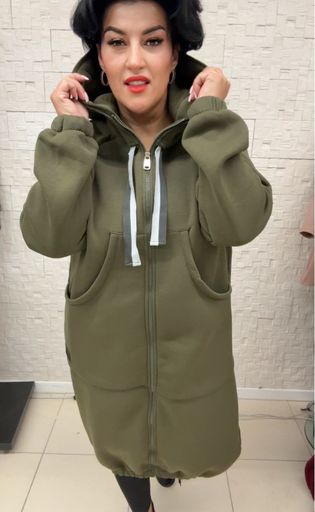 Coat/Sweatshirt TI 1014 Khaki
