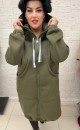 Coat/Sweatshirt TI 1014 Khaki