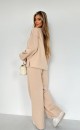 blouse and trousers set TS431 Beige