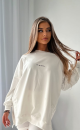 Bluza MINIMAL rozcięcia TS 255 Śmietnaka