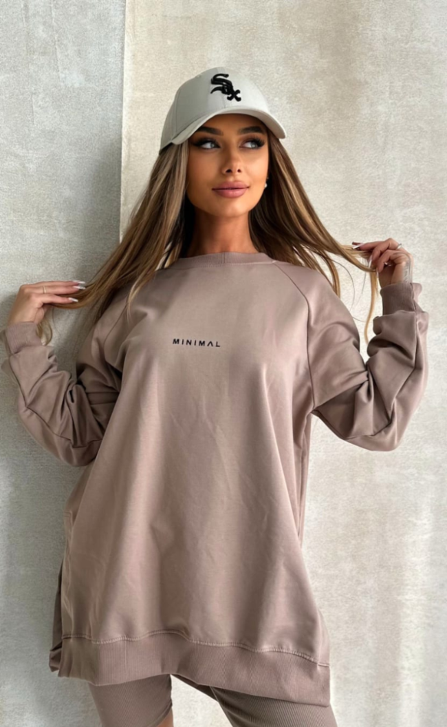Bluza MINIMAL rozcięcia TS 255 Fango