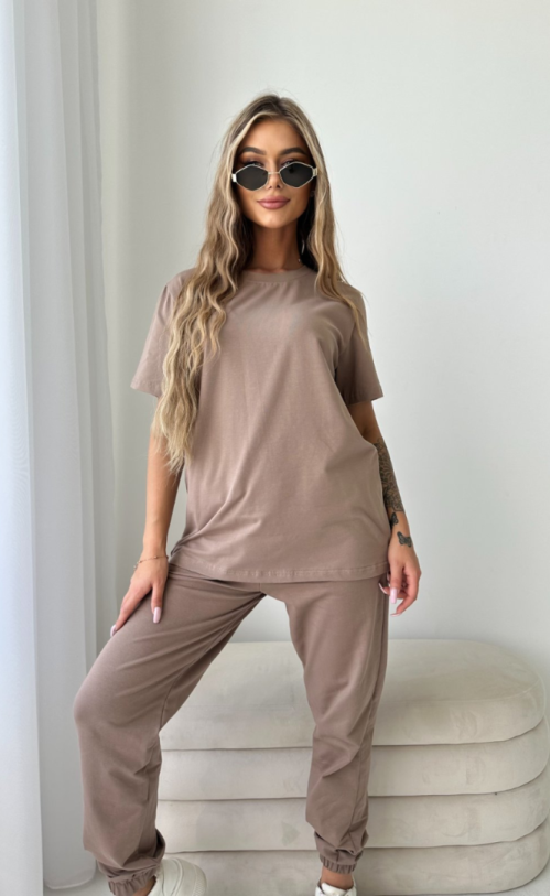 T-shirt gładki TS 345 Fango