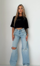T-shirt MINIMAL TS374 Czarny