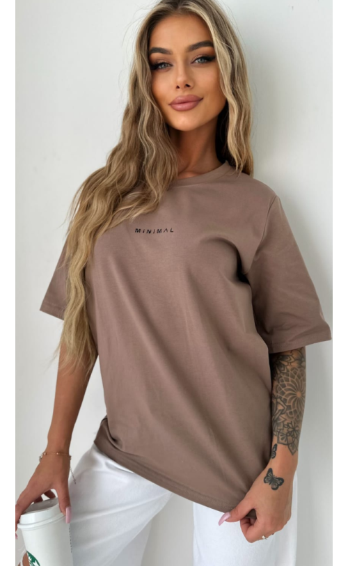 T-shirt MINIMAL TS374 Fango