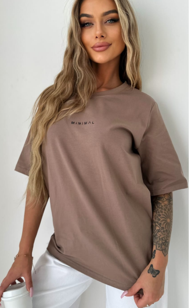 T-shirt MINIMAL TS374 Fango