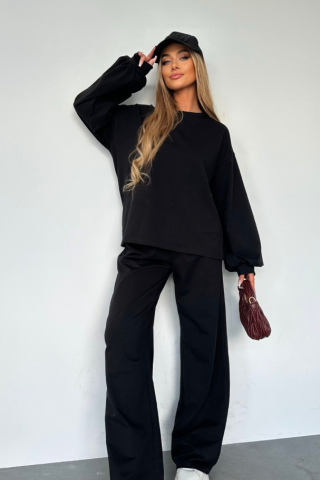  blouse and trousers set TS431 Black