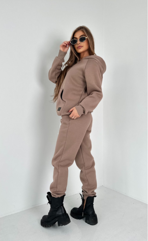 Insulated zippered sweatshirt TS 100 Fango