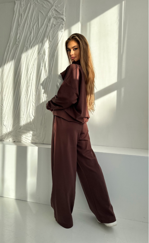 Komplet pasy TI 1005 Czekolada