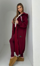 Płaszcz /Bluza  TI 1014 Bordo