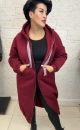 Płaszcz /Bluza  TI 1014 Bordo