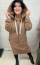 Płaszcz /Bluza  TI 1014 Camel